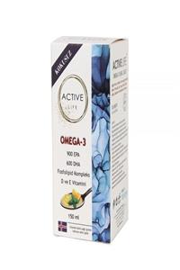 HB FARMA Active Life Omega 3 Fosfolipid Kompleksi 150ml Şurup