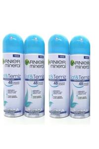 Garnier Mineral Deo Saf Temiz 150ml X 4