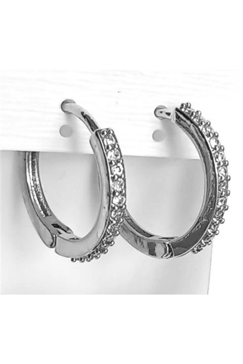 FASHION Zirkon Tasli Halka Kupe