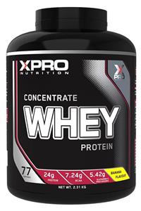 Xpro Nutrition Concentrate Whey Protein Tozu 2310 gr - Muz Aromalı