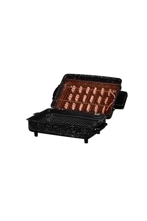 Uzel Anello Gelincik Elektrikli Izgara Tel Rezistanslı Barbekü 34*24*19 Cm. Büyük Boy