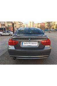 ŞüsCarOto Bmw E90 318 320 325 330 Bagaj Üstü Spoiler Piano Black-beyaz Parlak Siyah