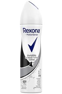 Rexona Aerosol Invisible Black + White Kadın Deodorant Sprey 150 ml