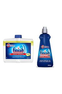 Finish Bulaşık Makinesi Temizleyici Ve Bulaşık Parlatıcısı Sıvı 250ml+400ml