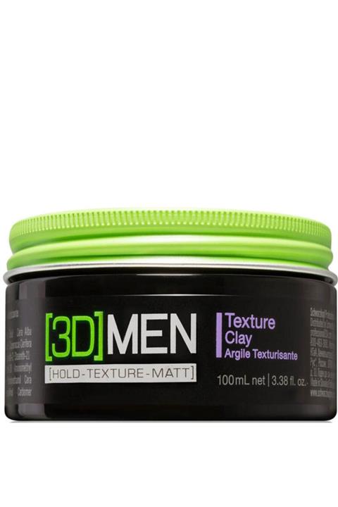 3D Mension Schwarzkopf 3d Men Texture Clay Şekillendirici Mat Wax 100ml
