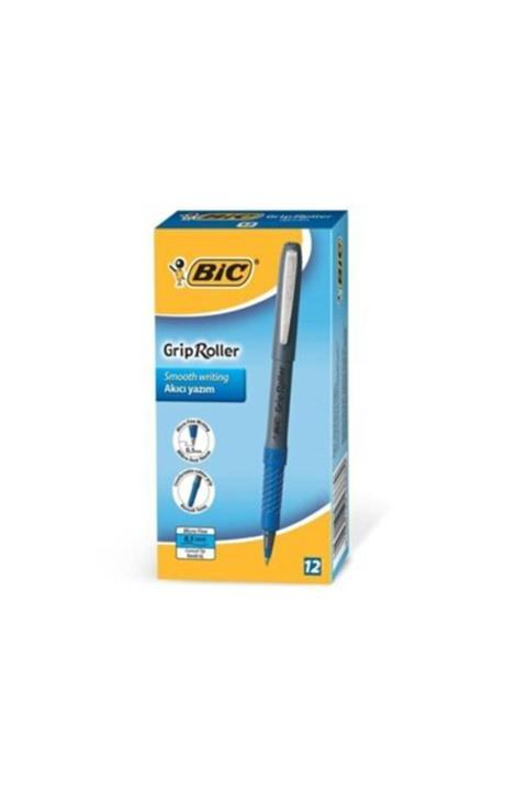 Bic Roller Kalem Grip Fine 0.5 Mm Mavi 12li Paket