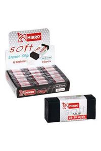 Mikro Silgi Soft Siyah 2b-30 ( 30 Lu Paket)