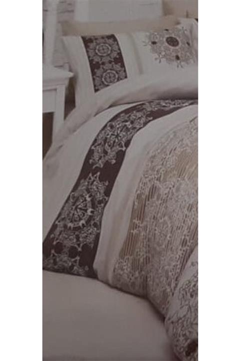 BELENAY Tek Kişilik Uyku Seti - Dantel / Kahve