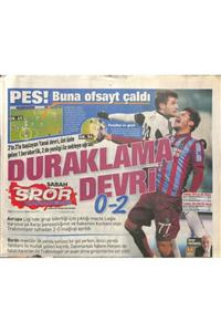 Gökçe Koleksiyon Sabah Gazetesi Karadeniz Spor Eki 12 Aralık 2014 - Orduspor Kritik Virajda