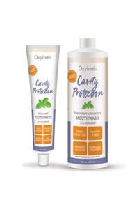 OXYFRESH Florürlü Ağız Bakım Suyu 473 Ml Ve Çinkolu Florürlü Diş Macunu142gr.