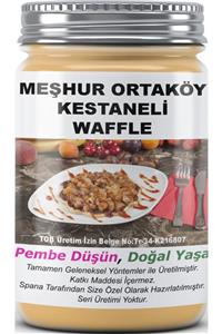 SPANA Ev Yapımı Katkısız Meşhur Ortaköy Kestaneli Waffle 330gr