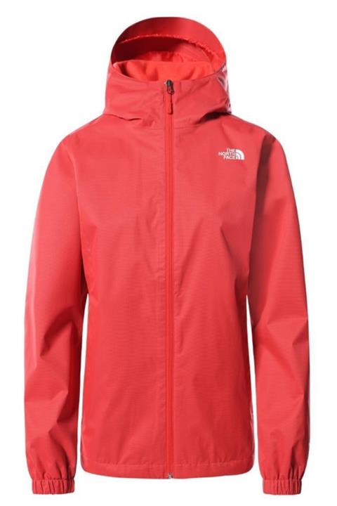 THE NORTH FACE Quest Kadın Yağmurluk Mont Kırmızı