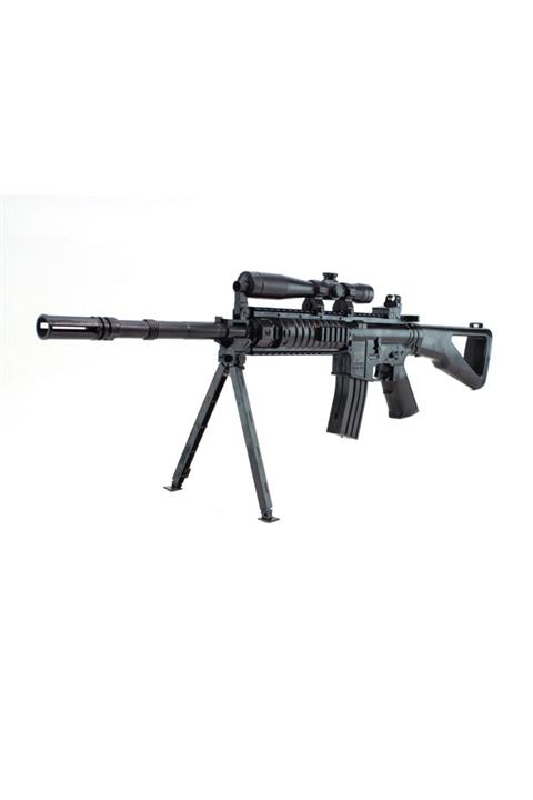 Erzi Boncuk Atan Tabanca M16 Lazerli Dev Boy 85 cm