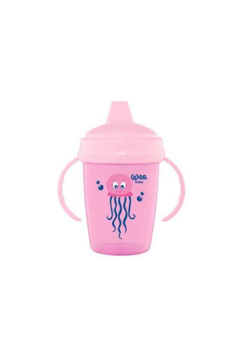 Wee Baby Enjoy Akıtmaz Alıştırma Bardağı 240 Ml - Pembe