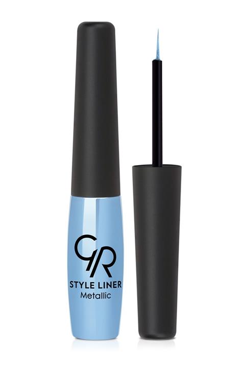 Golden Rose Metalik Mavi Eyeliner - Style Liner Metallic Eyeliner No: 08 8691190170080