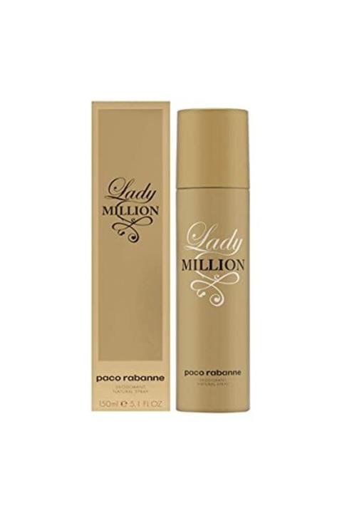 Paco Rabanne Lady Million 150 Ml Kadın Deodorant 3349668508525