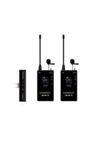 CKMOVA Um100 Kit-4 Ultra Kompakt Type-c Girişli 1 Alıcı 2 Vericili Uhf Kablosuz Yaka Mikrofon Seti