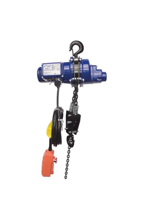 Atlas Atec1 Elektrikli Zincirli Vinç 1 Ton Kapasite