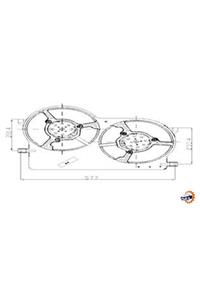 KALE Fan Motoru Albea 1.3 Jtd-strada 1.3d Mjtd 06 Mt Davlumbazlı 012622210