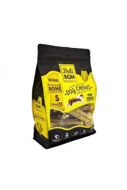 Delibon Deri Pres Kemik 12cm S Boy 25li Torba Naturel