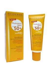 Bioderma Max Aquafluide Spf 50 Faktör 40 ml Renksiz Güneş Kremi Sgrct10001248