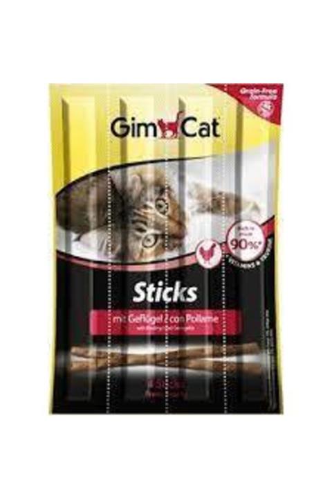 Gimcat Sticks Kümes Hayvanı Etli Tahılsız Ödül Çubukları 4lü 20 gr