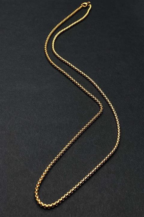 XLady Accessories Iç Içe Geçmeli Gold Zincir