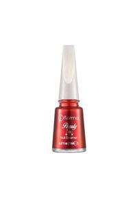 Flormar Pearly Nail Enamel Sedefli Canlı Kırmızı Oje