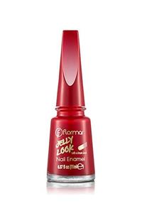 Flormar Oje - Jelly Look Nail Enamel Jl23 Stunning Red 8690604282173