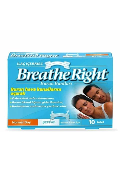 Otrinatura Breathe Right Şeffaf Burun Bandı