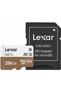 Lexar 256gb 667x Microsdxc Hafıza Kartı Sd Adaptör