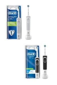 OralB Oral B 2 Li Cross Actıon Orta Sert Sarjlı Diş Fırçası