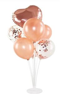 Partifabrik Rose Gold Kalpli Stand Balon