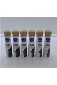 Nivea Nıvea Sprey Black Whıte Invisible X5 Etkili Ipeksı Pürüssüzlük 150 Ml 6 Lı Paket