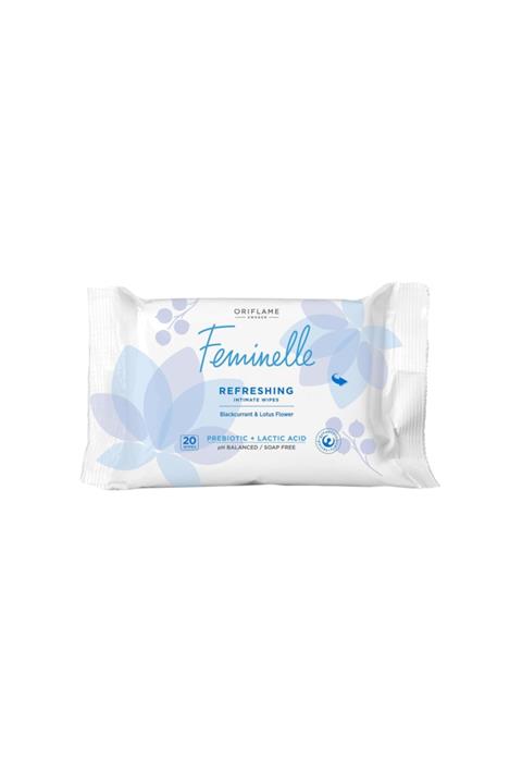 Oriflame Feminelle Dış Genital Bölgeler Için Rahatlatıcı Temizleme Mendili