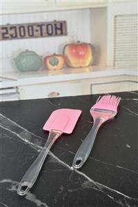 Lilya Home Silikon Spatula Ve Yumurta Fırçası Seti 2'Li