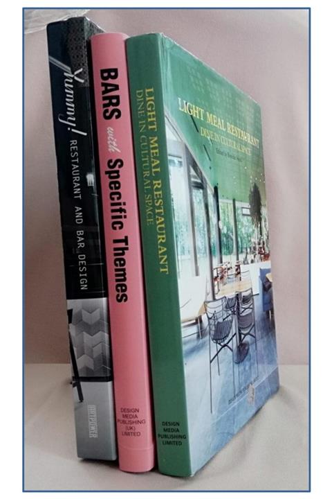 Design Media Publishing Limited Iç Tasarım Kitaplık Seti 01: Restoran Ve Bar Tasarımı 3 Kitap