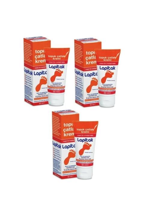 Lapitak Topuk Çatlak Kremi (3) Adet