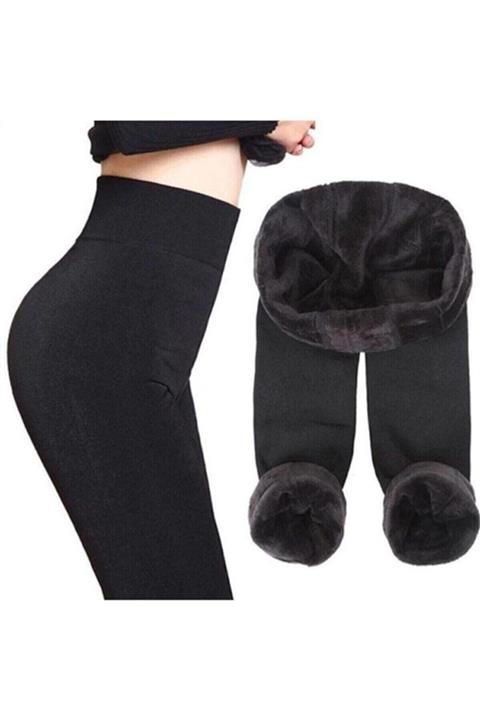 Ozzy Socks Kadın Peluş içi Havlu Termal  Külotlu Çorabı