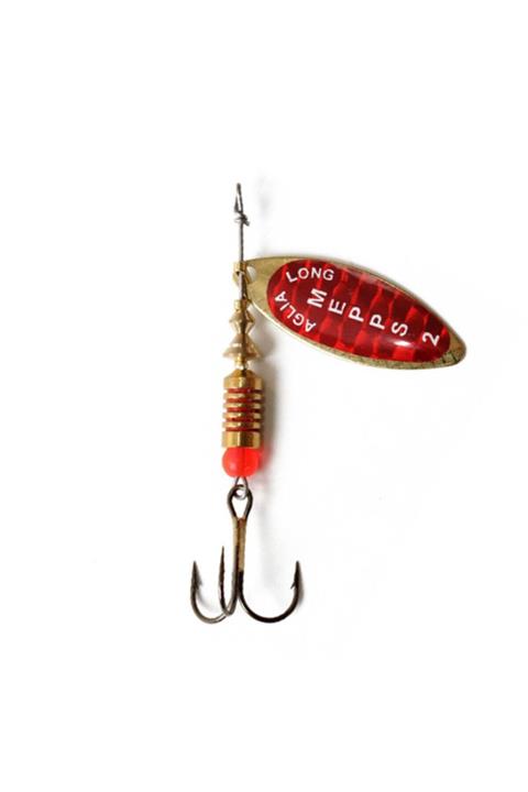 elifeoutdoor Mepps Aglia Long Redbo Altın-kırmızı Söğüt No:2