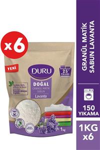 Duru Granül Matik Sabun Lavanta (6x1kg)