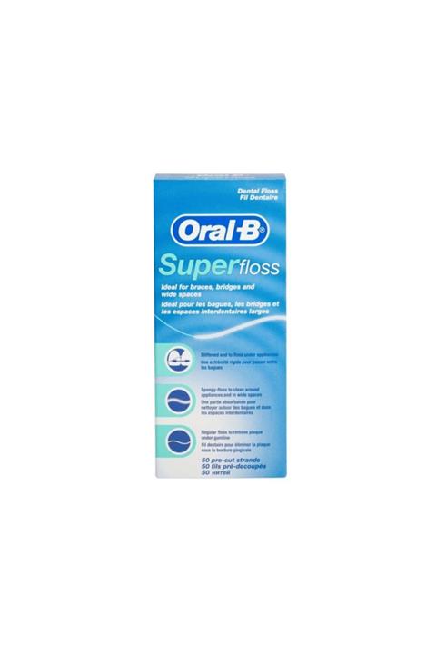 OralB Diş İpi Super Floss 50li