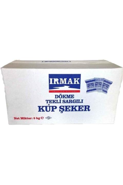 Irmak Dökme Tek Sargılı Küp Şeker 5 Kg