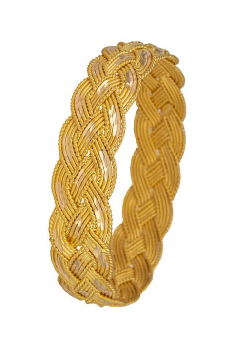 Ahlatcı Saç Örgüsü Burma Mega Bilezik  40 gr