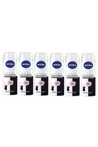 Nivea Nıvea Sprey Invisible Black & Whıte Clear Beyaz Iz Sarı Leke Bırakmaz 150 Ml6 Lı Paket