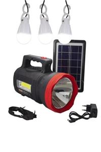Huramarketing Gold Silvergs-540 Güneş Enerjili Solar Aydınlatma Sistemi