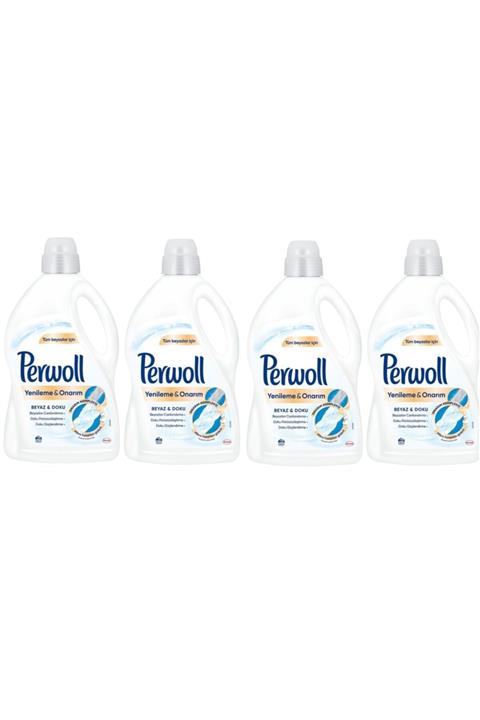 Perwoll Beyazlar Için Sıvı Deterjan 3 Lt (4 Adet )
