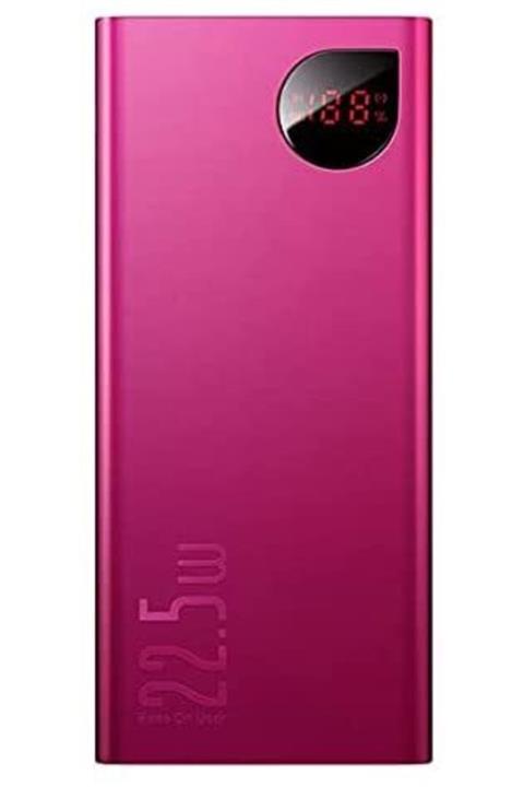 Baseus Adaman 22.5w 20.000 Mah Dijital Ekranlı Powerbank Pembe