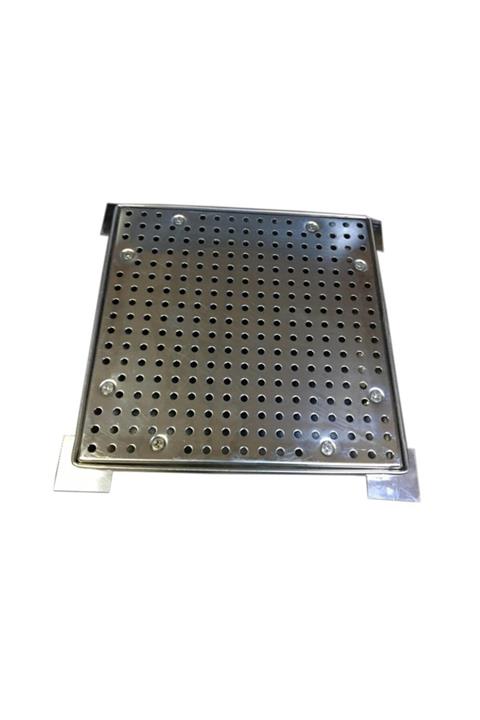 Havuz Sepeti Paslanmaz Kare Dip Emiş Izgarası