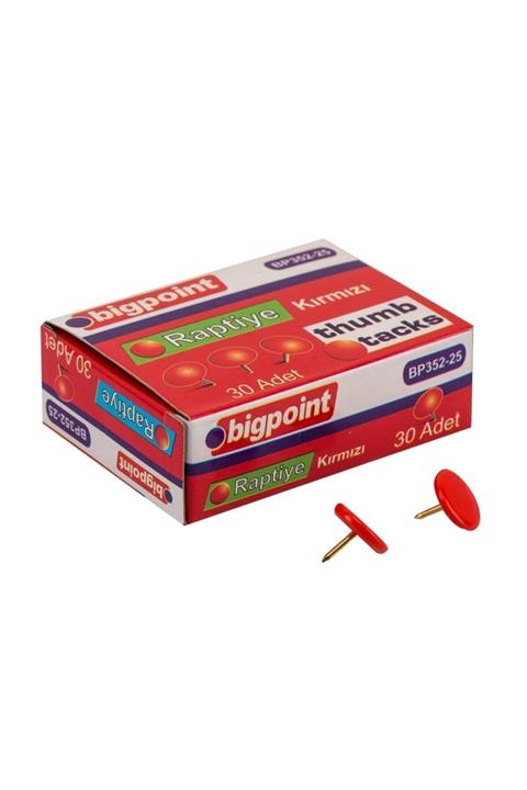 Bigpoint Renkli Raptiye Kırmızı 10'lu Kutu